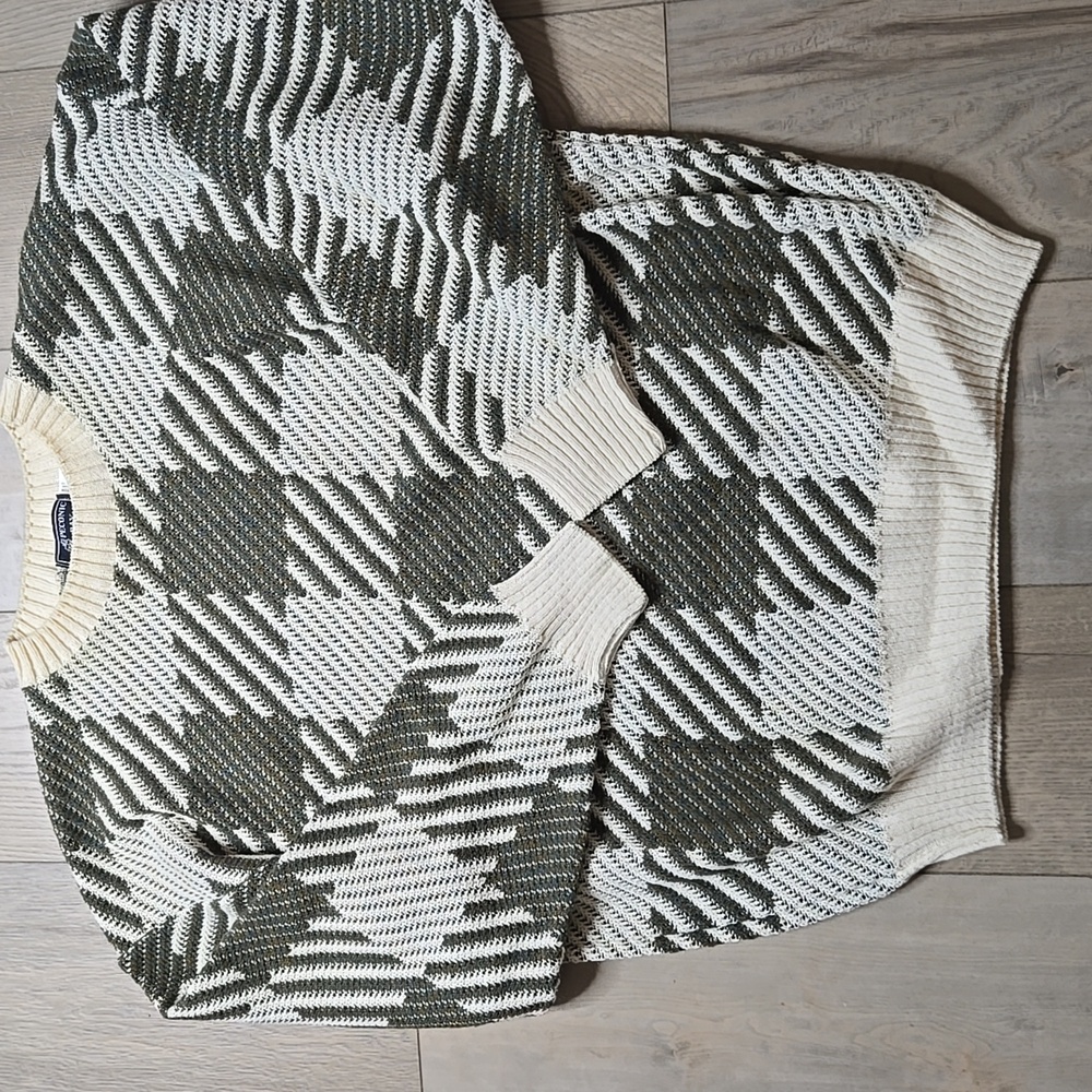 Peconic Bay Traders Mens 90s Sweater Sz Large